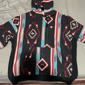 RARE Men’s XL Champion Reverse Weave Aztec Hoodie
